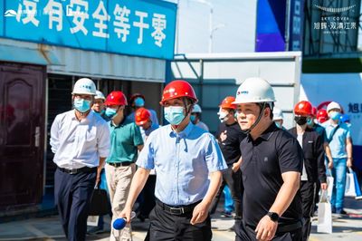 與阜陽共質(zhì)造！2022年“質(zhì)量月”走進(jìn)旭輝雙清江來，點(diǎn)贊房地產(chǎn)開發(fā)新標(biāo)桿